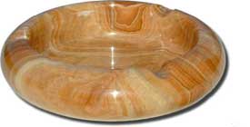 Honey Onyx02 Marble Ashtray